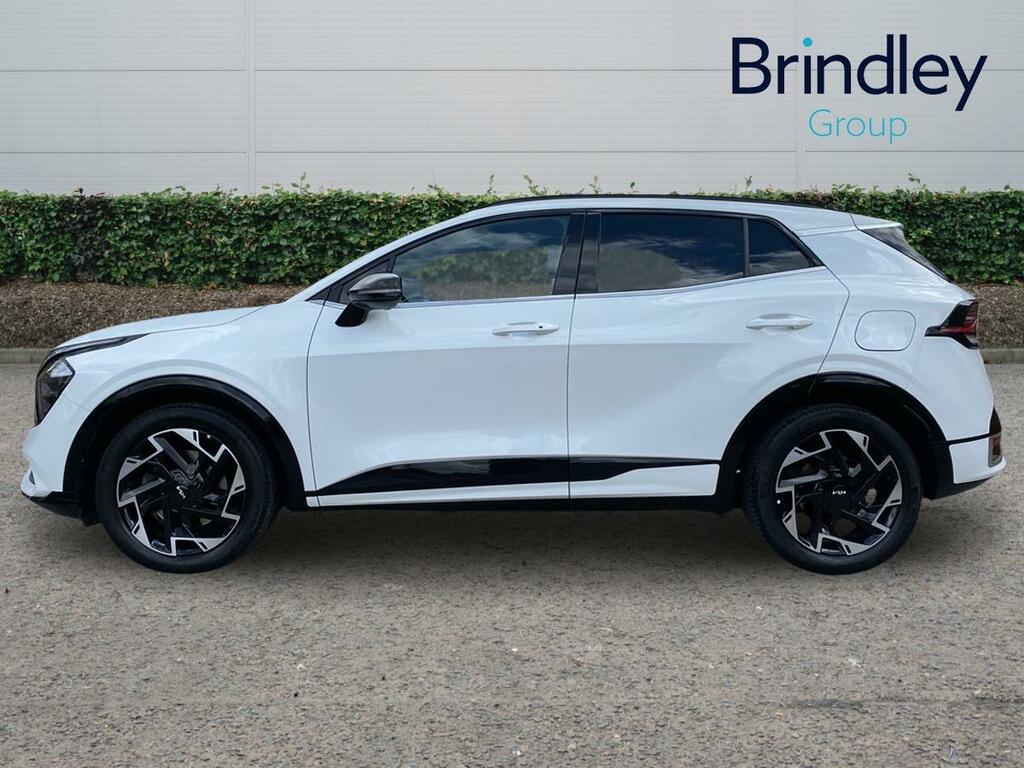 Kia Sportage 1.6 T-gdi Mhev Gt-line Suv Hybrid Dct E AJ72XCV White #5