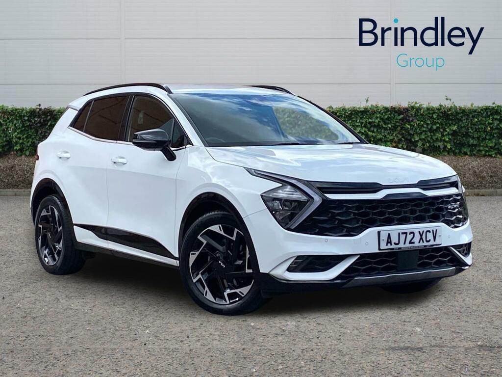 Kia Sportage 1.6 T-gdi Mhev Gt-line Suv Hybrid Dct E White
