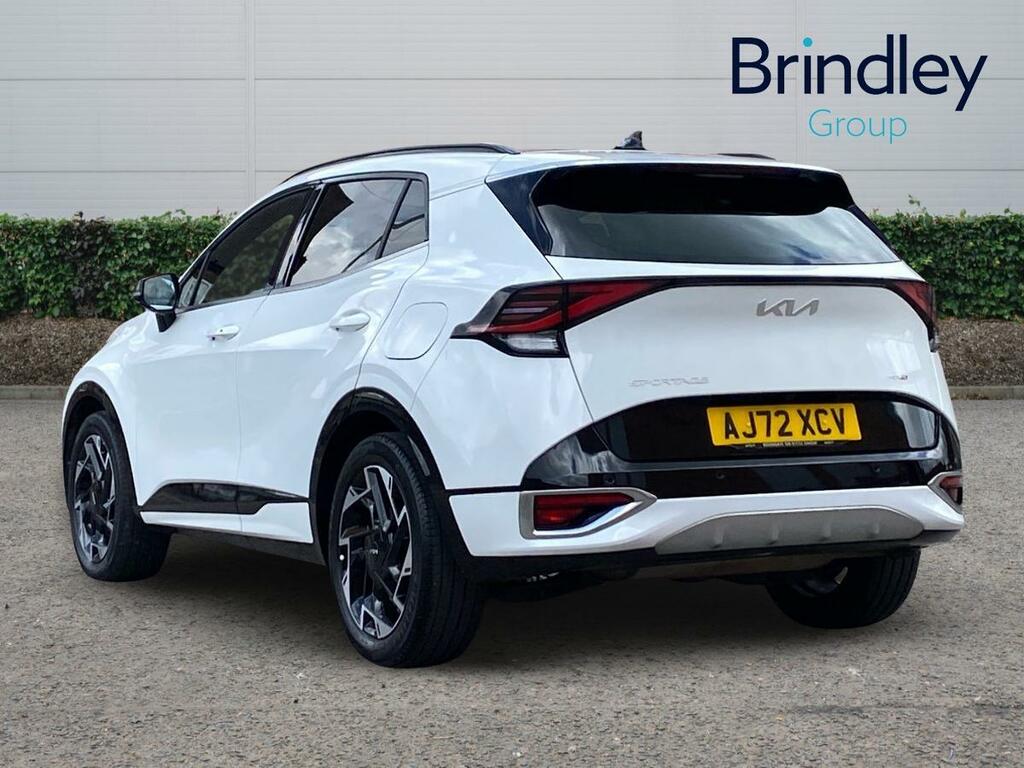 Kia Sportage 1.6 T-gdi Mhev Gt-line Suv Hybrid Dct E AJ72XCV White #4