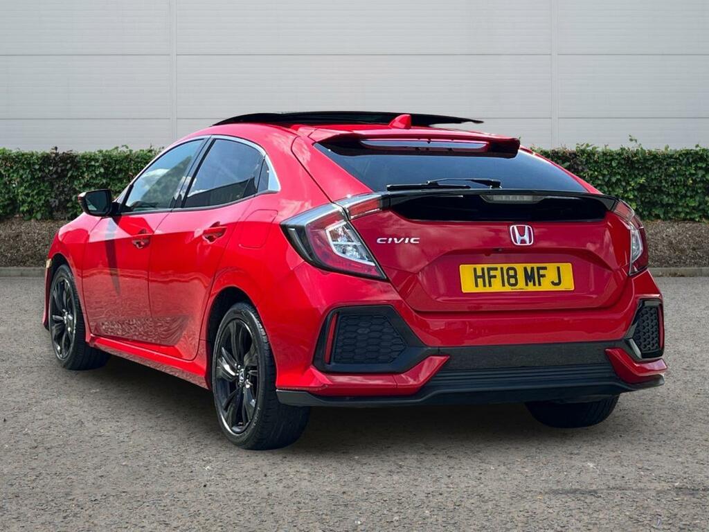 Honda Civic 1.0 Vtec Turbo Ex Hatchback Euro Red #3