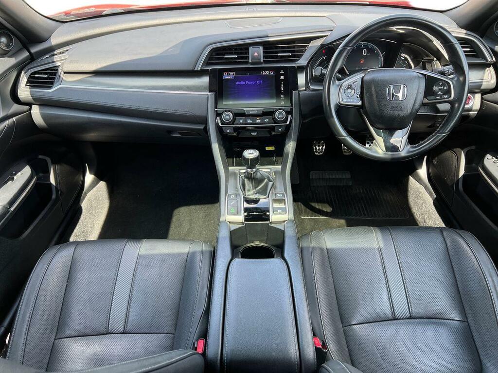 Honda Civic 1.0 Vtec Turbo Ex Hatchback Euro Red #4