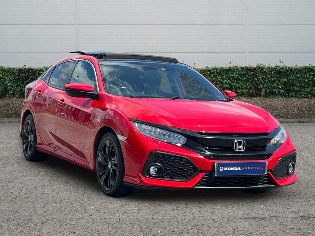 Honda Civic 1.0 Vtec Turbo Ex Hatchback Euro Red