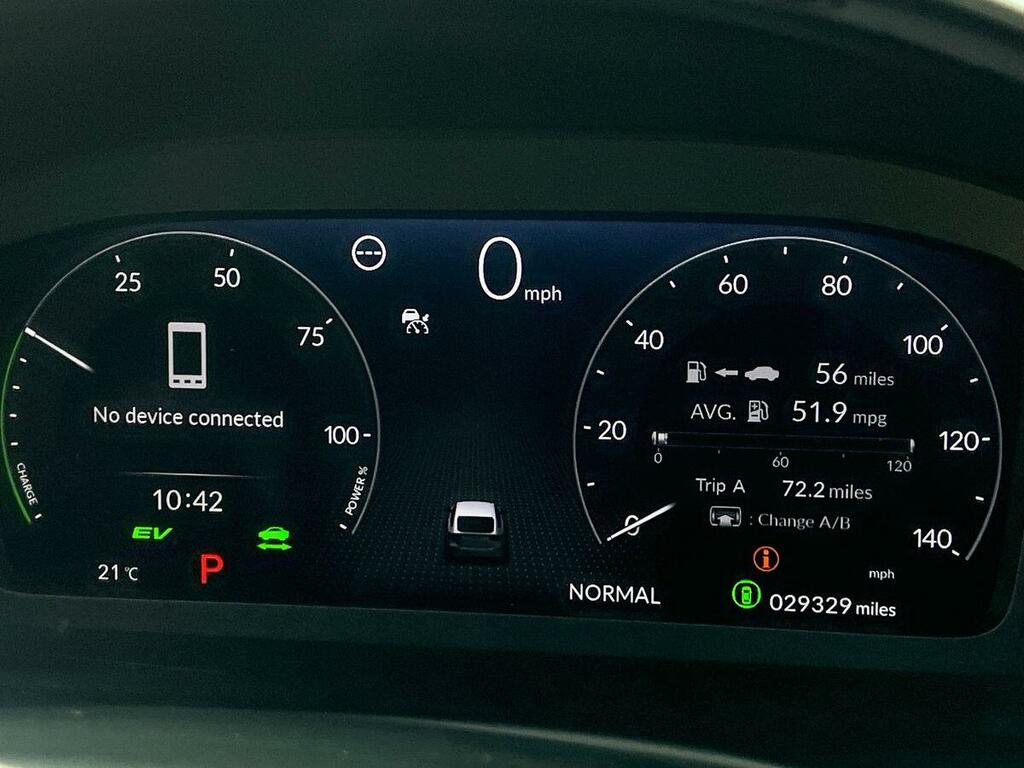 Honda Civic 2.0 H I-mmd Sport Ecvt Euro 6 Ss Black #35