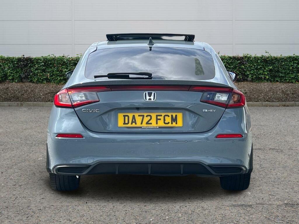 Honda Civic 2.0 H I-mmd Sport Ecvt Euro 6 Ss Black #7