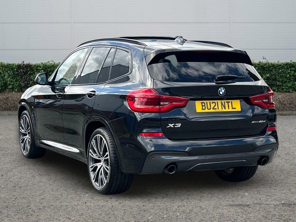 BMW X3 2.0 20D Mht M Sport Suv Hybrid Xdr Black #3