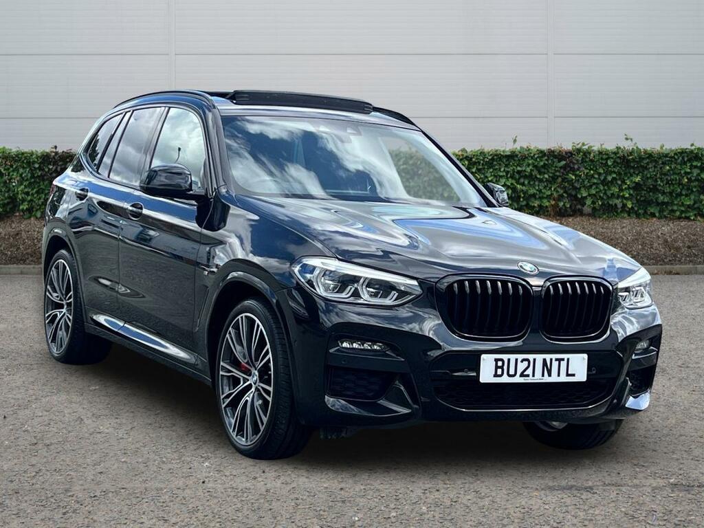 BMW X3 2.0 20D Mht M Sport Suv Hybrid Xdr Black