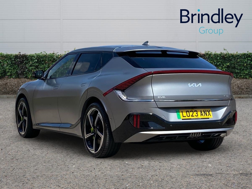 Kia EV6 77.4Kwh Gt Hatchback Awd 576 Bh Grey #3