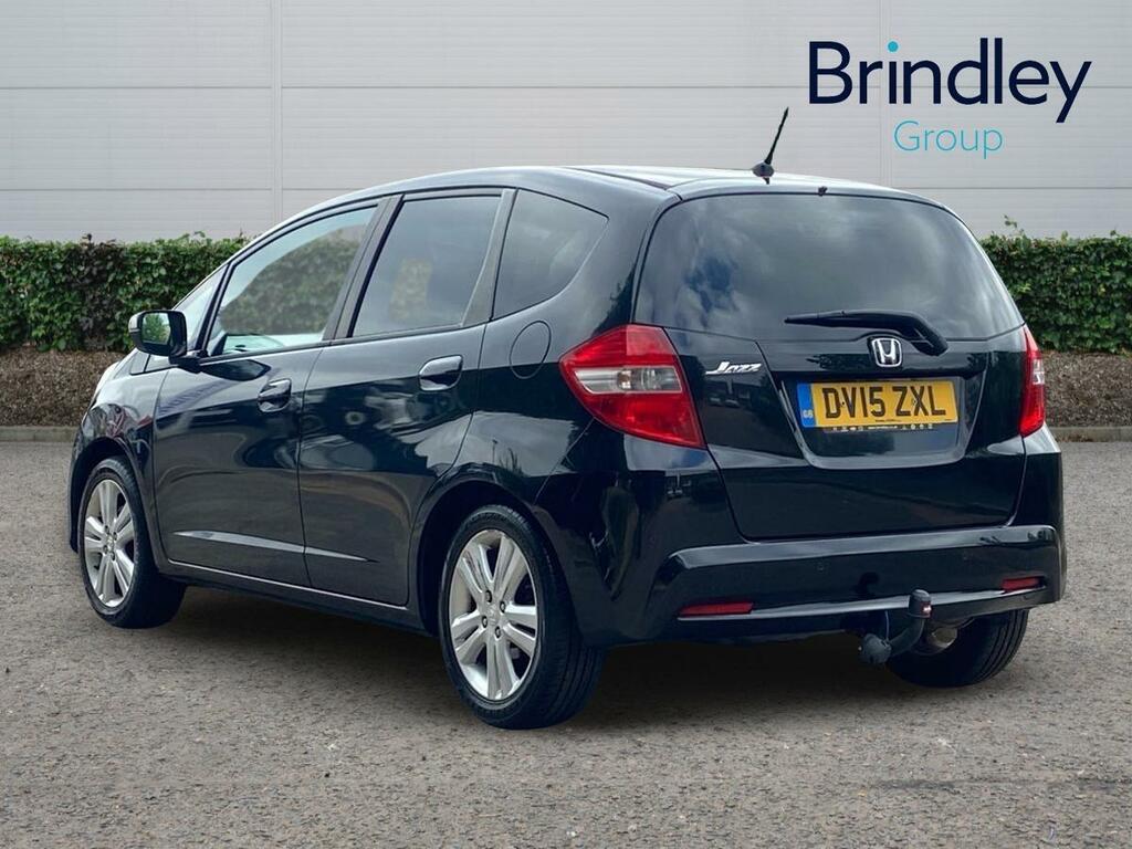 Honda Jazz 1.4 I-vtec Es Plus Hatchback Cvt Euro 5 DV15ZXL Black #3