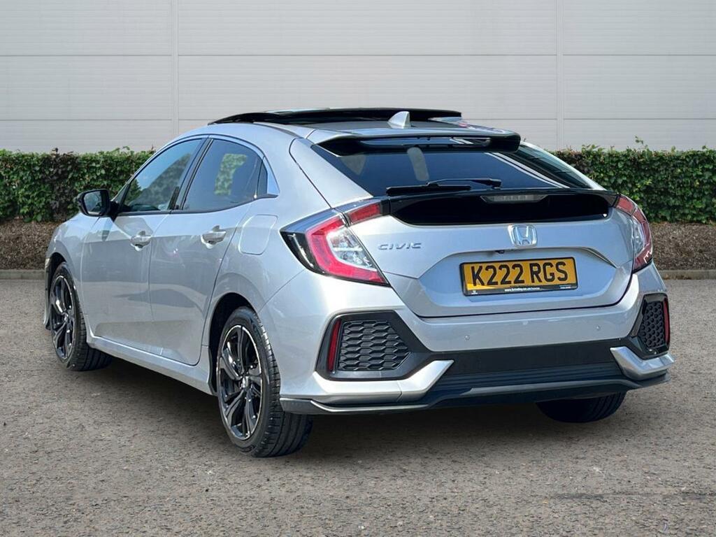 Honda Civic 1.6 I-dtec Ex Hatchback Euro 6 S Silver #3