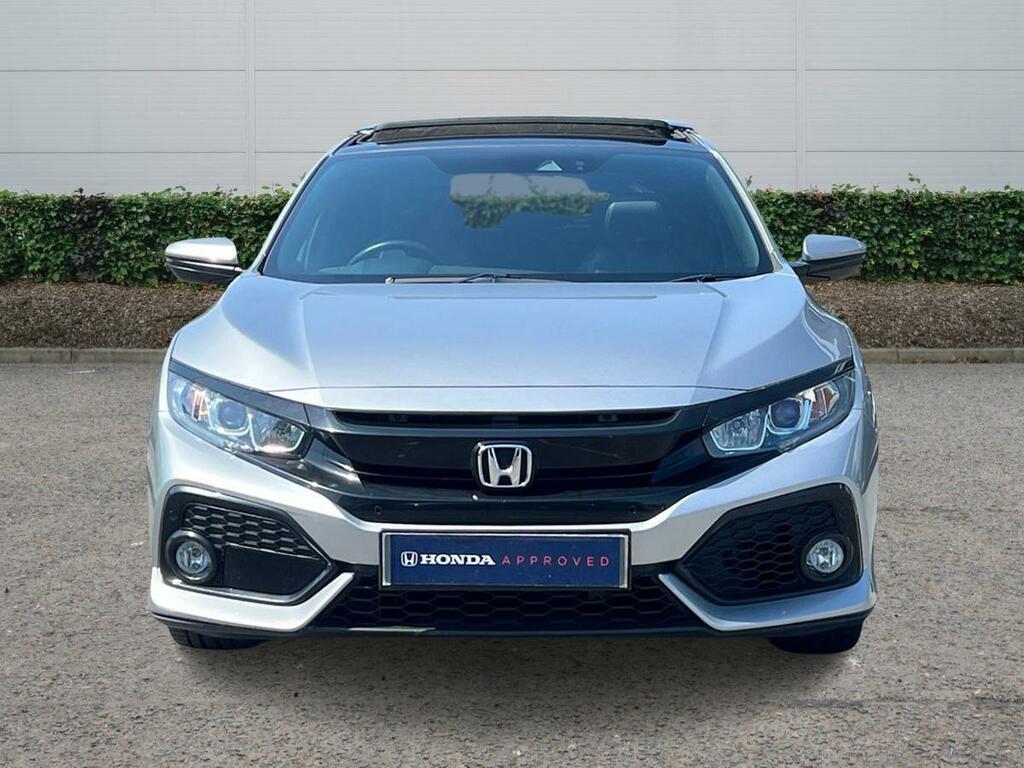 Honda Civic 1.6 I-dtec Ex Hatchback Euro 6 S Silver #6