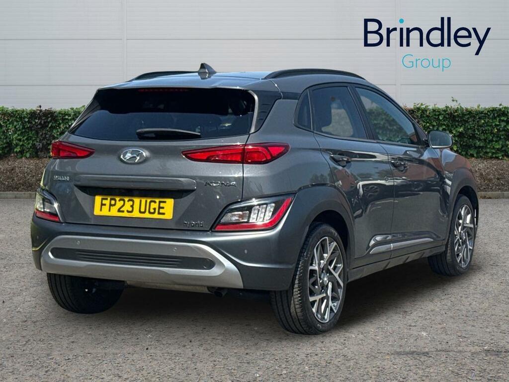 Hyundai Kona 1.6 H-gdi Premium Suv Hybrid Dct Euro 6 Grey #4
