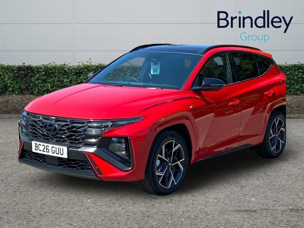 Hyundai Tucson 1.6 T-gdi N Line S Suv Euro 6 S BC26GUU Red #2