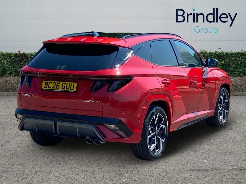 Hyundai Tucson 1.6 T-gdi N Line S Suv Euro 6 S BC26GUU Red #4