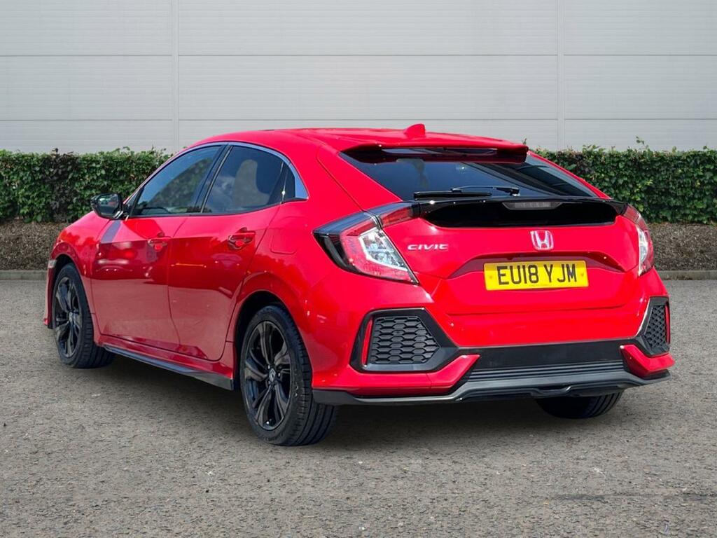 Honda Civic 1.0 Vtec Turbo Ex Hatchback Euro Red #3