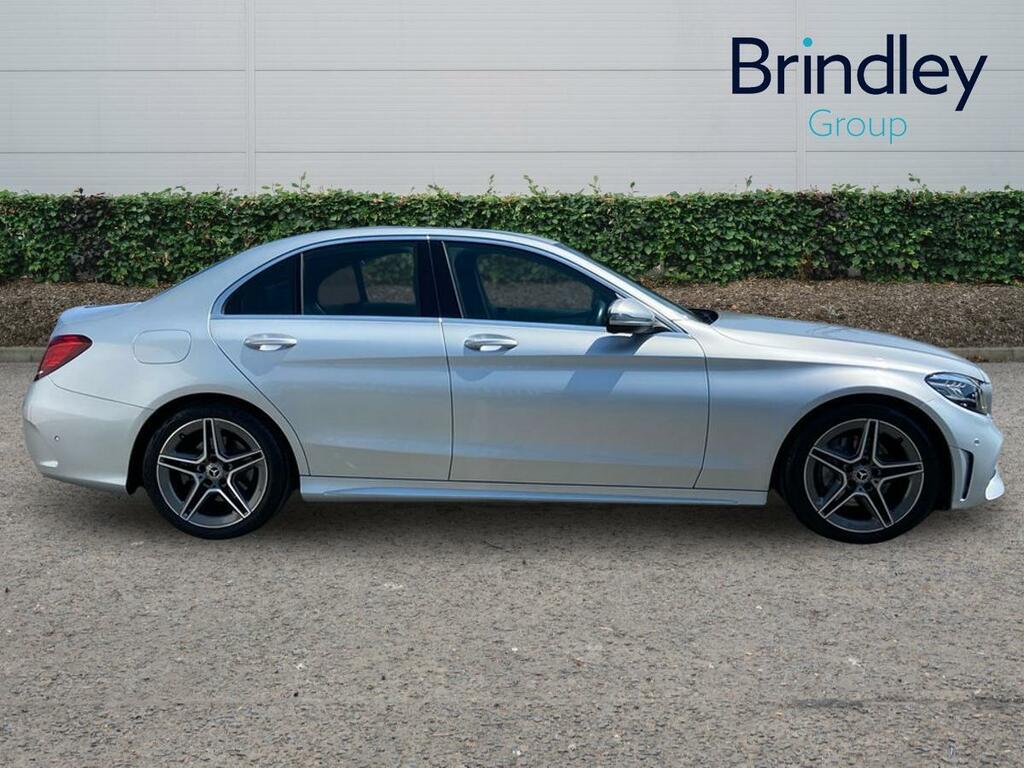 Mercedes-Benz C Class 2.0 C220d Amg Line Saloon G-tronic Eur BW68ELX Silver #6