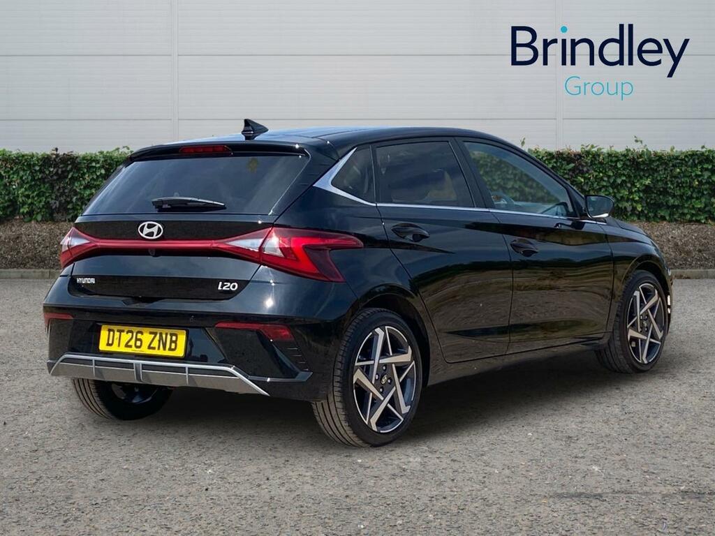 Hyundai I20 1.0 T-gdi Tech Line Hatchback Eu DT26ZNB Black #4