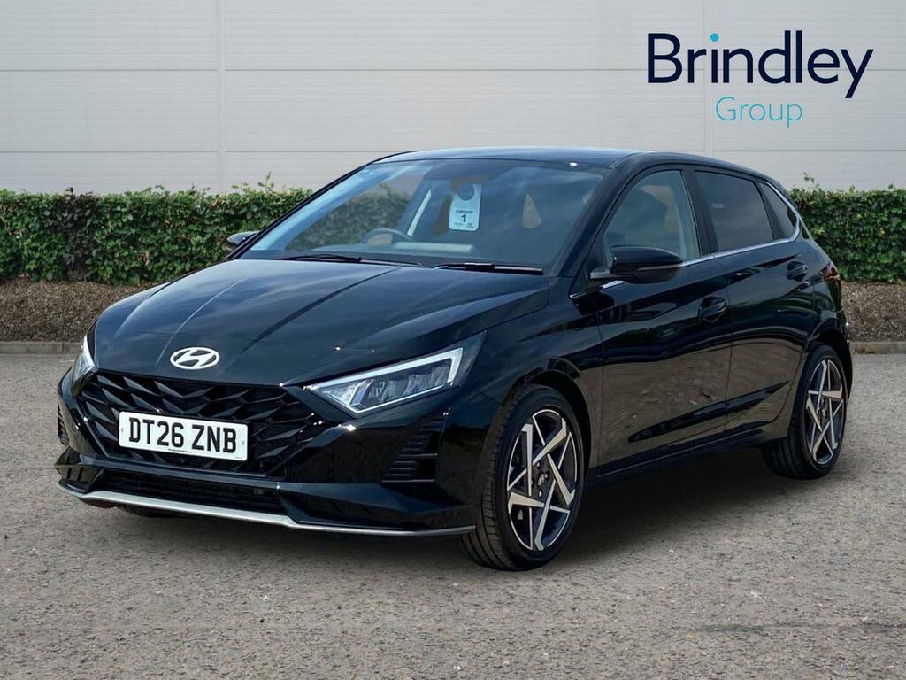 Hyundai I20 1.0 T-gdi Tech Line Hatchback Eu DT26ZNB Black #2