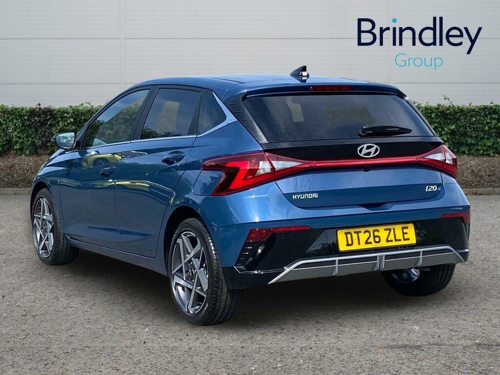 Hyundai I20 1.0 T-gdi Tech Line Hatchback Eu Blue #3