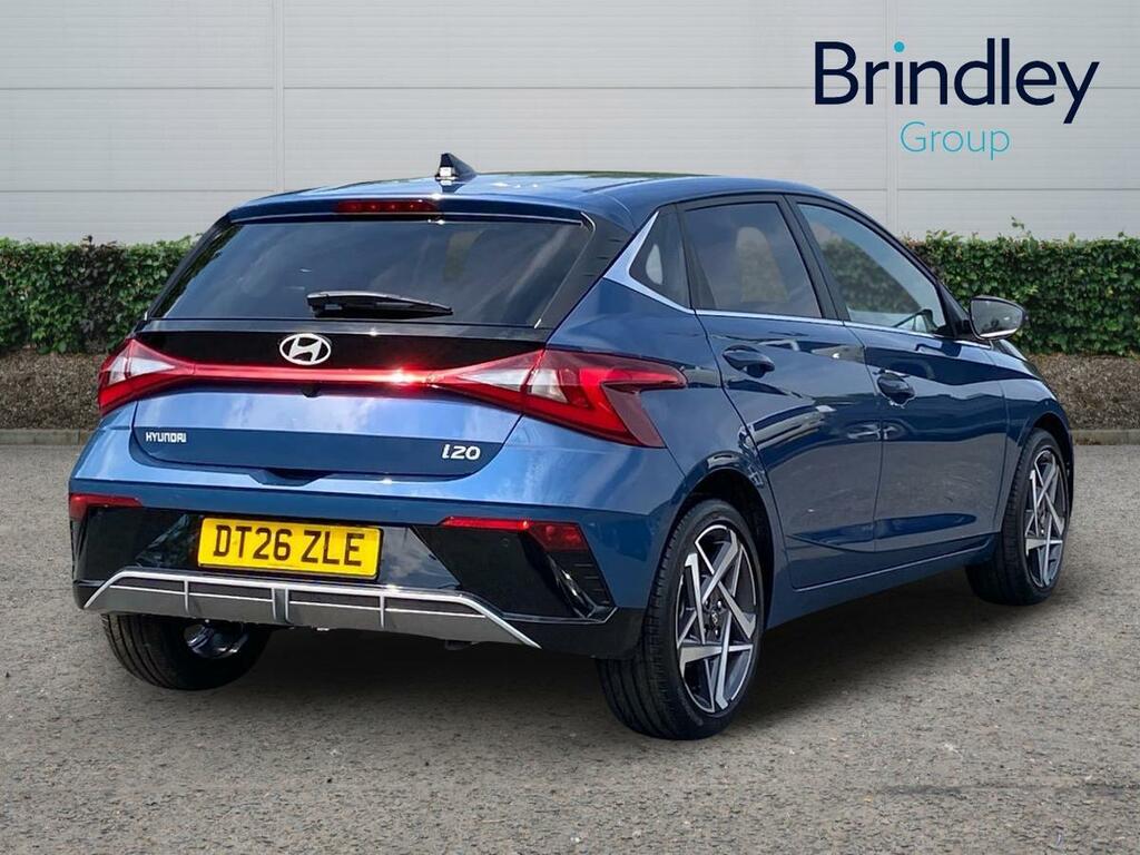 Hyundai I20 1.0 T-gdi Tech Line Hatchback Eu Blue #4