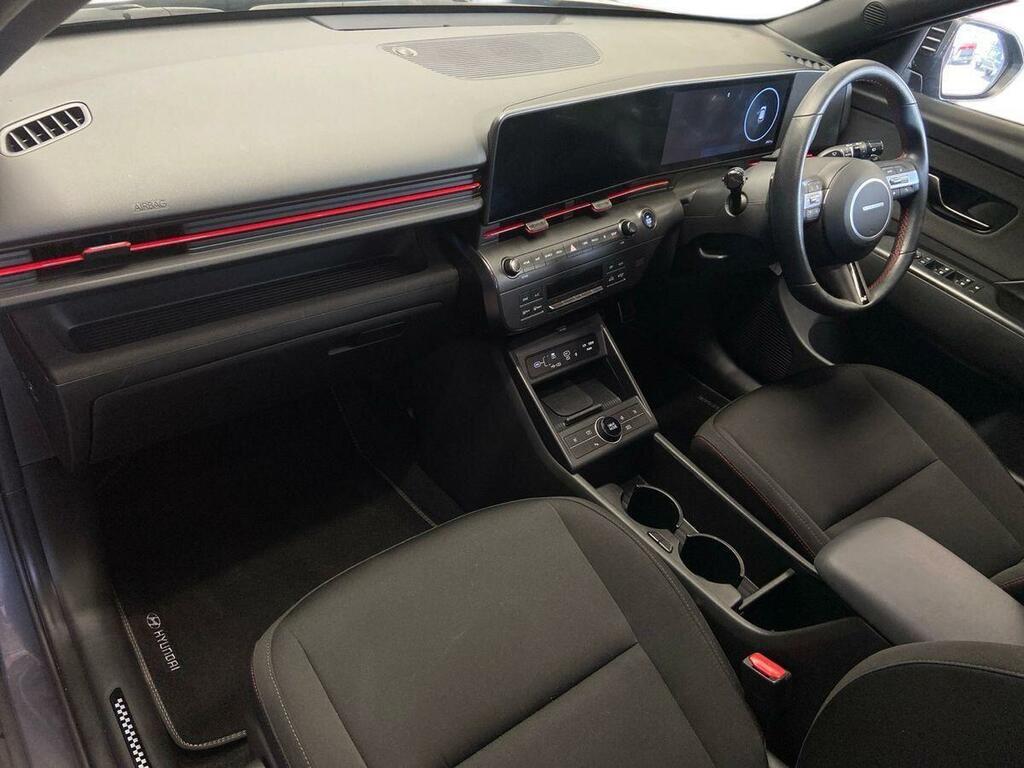 Hyundai Kona 1.6 H-gdi N Line Dct Euro 6 Ss White #9