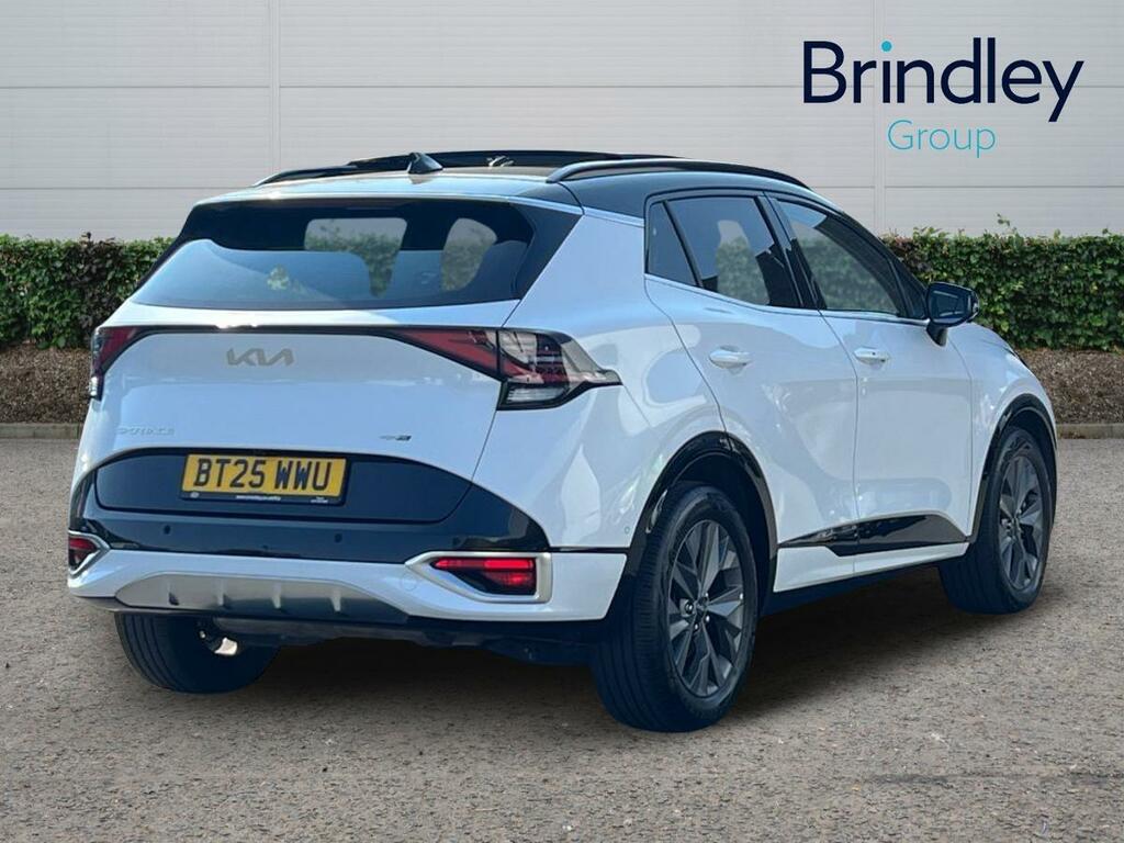 Kia Sportage 1.6 H T-gdi Gt-line S Suv Hybrid E White #4