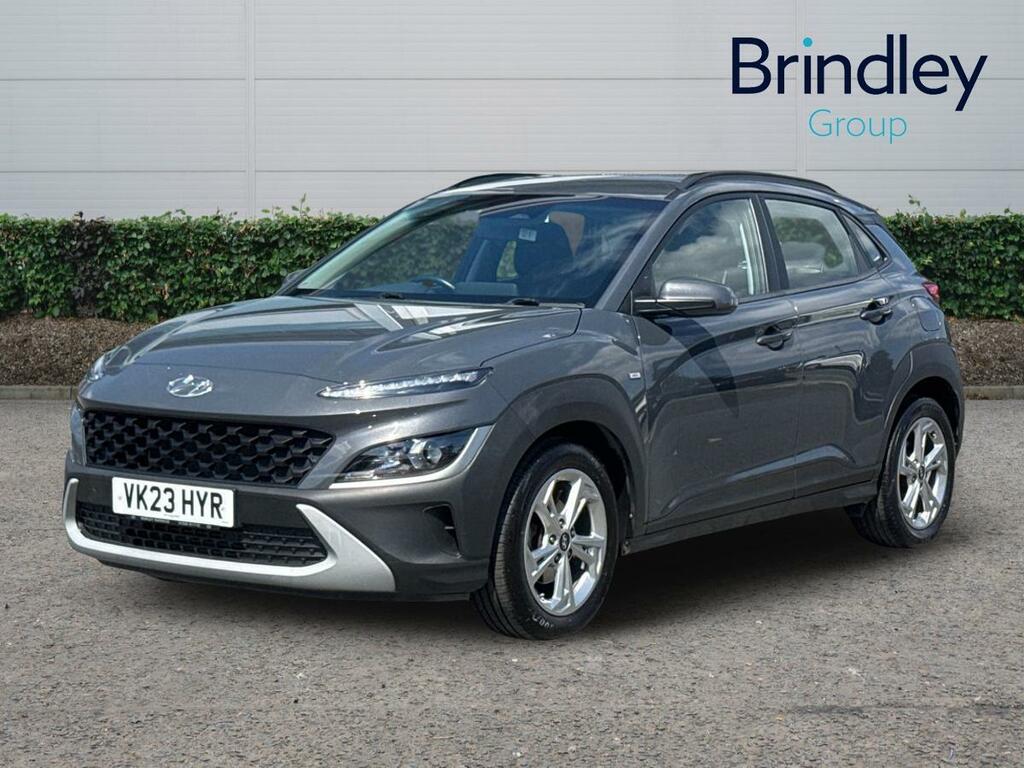 Hyundai Kona 1.0 T-gdi Mhev Se Connect Suv Hybrid Ma VK23HYR Grey #2