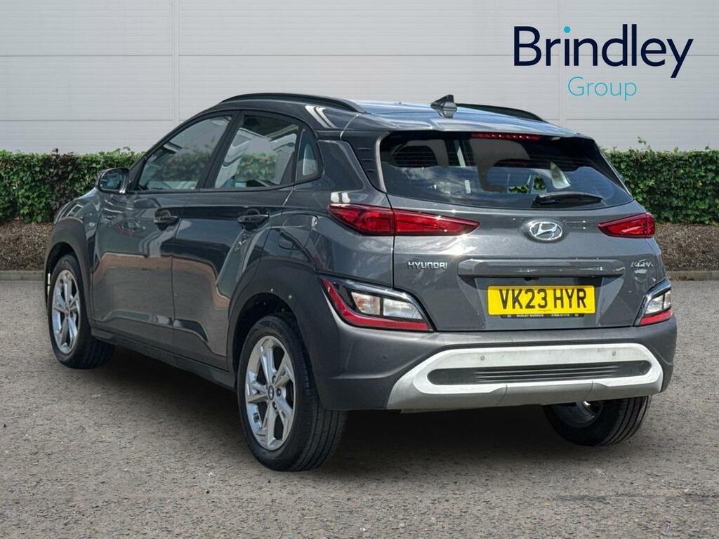 Hyundai Kona 1.0 T-gdi Mhev Se Connect Suv Hybrid Ma VK23HYR Grey #3