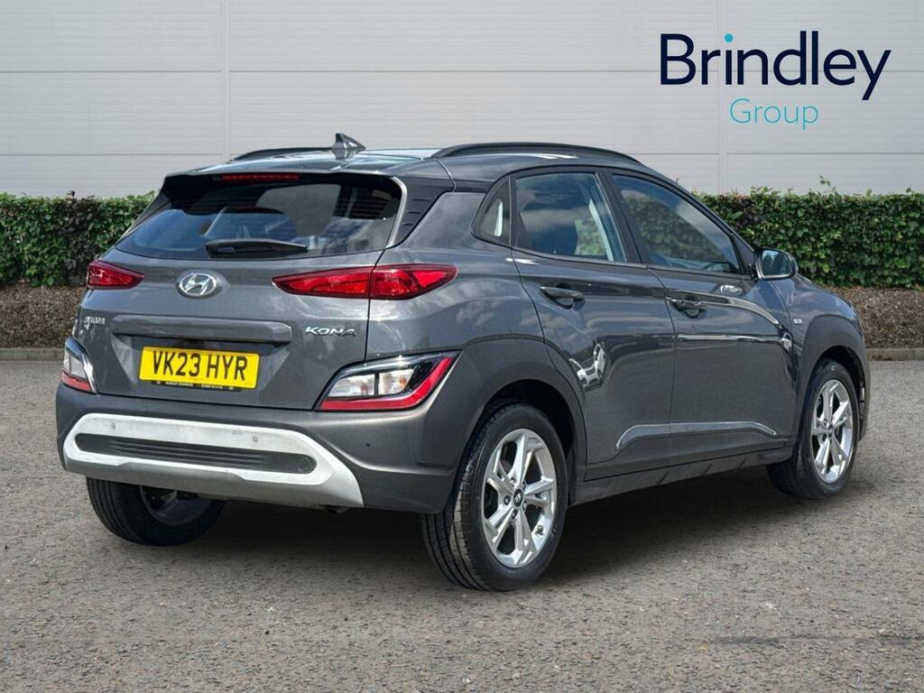Hyundai Kona 1.0 T-gdi Mhev Se Connect Suv Hybrid Ma VK23HYR Grey #4