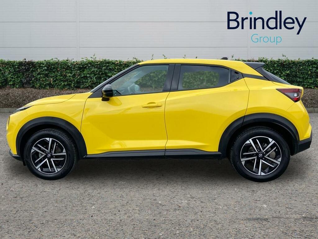Nissan Juke 1.6 N-connecta Suv Hybrid Euro 6 DY75KKP Yellow #5