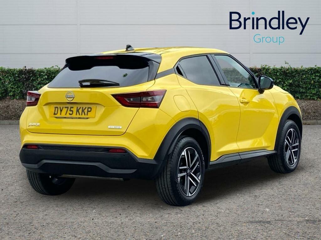 Nissan Juke 1.6 N-connecta Suv Hybrid Euro 6 DY75KKP Yellow #4