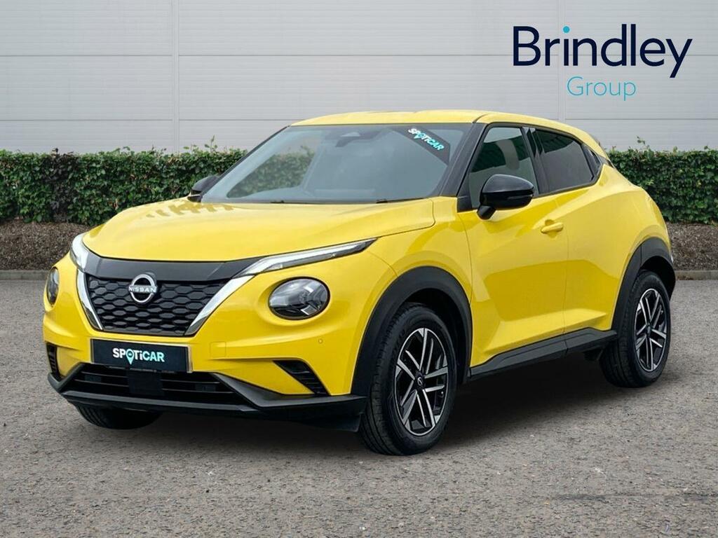 Nissan Juke 1.6 N-connecta Suv Hybrid Euro 6 DY75KKP Yellow #2