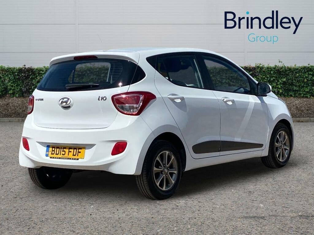Hyundai I10 1.2 Premium Hatchback Euro 5 87 White #4