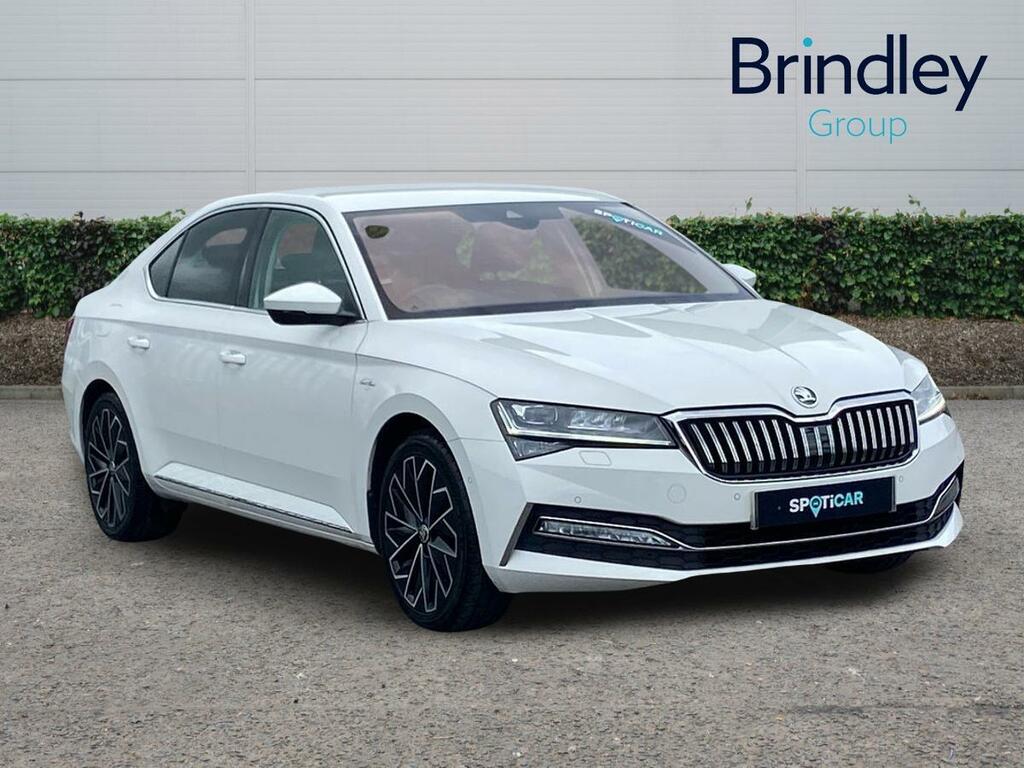 Skoda Superb 2.0 Tdi Laurin Klement Hatchback Dsg White