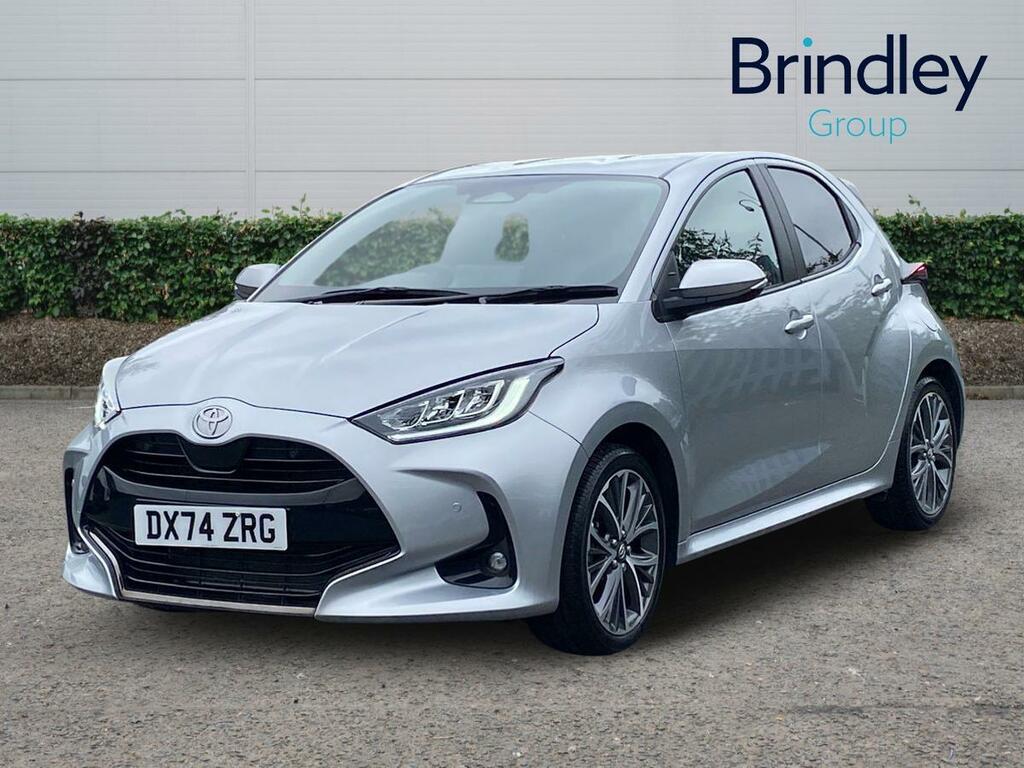Toyota Yaris 1.5 Vvt-h Excel Hatchback Hybrid E-cvt Silver #2