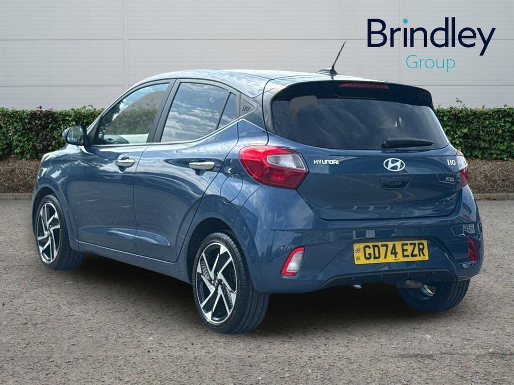 Hyundai I10 1.0 Premium Hatchback Euro 6 Ss Blue #3