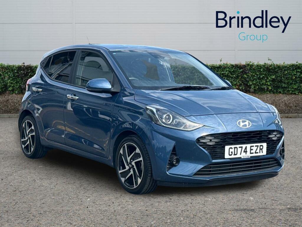 Hyundai I10 1.0 Premium Hatchback Euro 6 Ss Blue