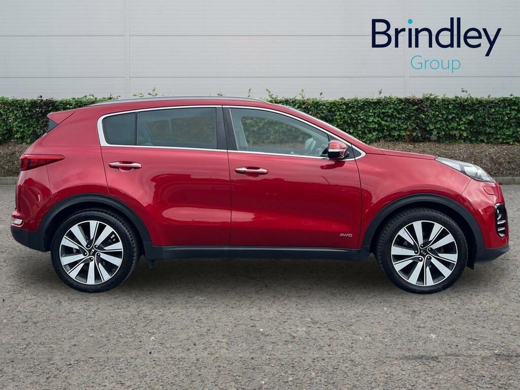 Kia Sportage 2.0 Crdi Kx-4 Suv Awd Euro 6 18 AF16VBC Red #6