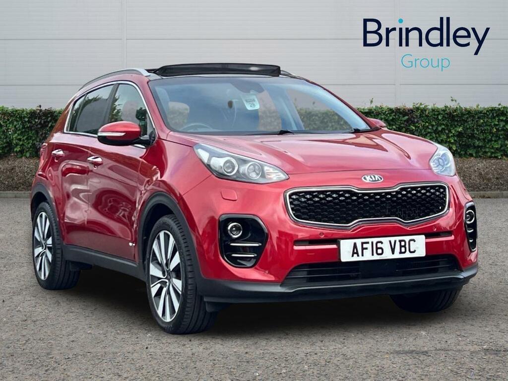 Kia Sportage 2.0 Crdi Kx-4 Suv Awd Euro 6 18 AF16VBC Red