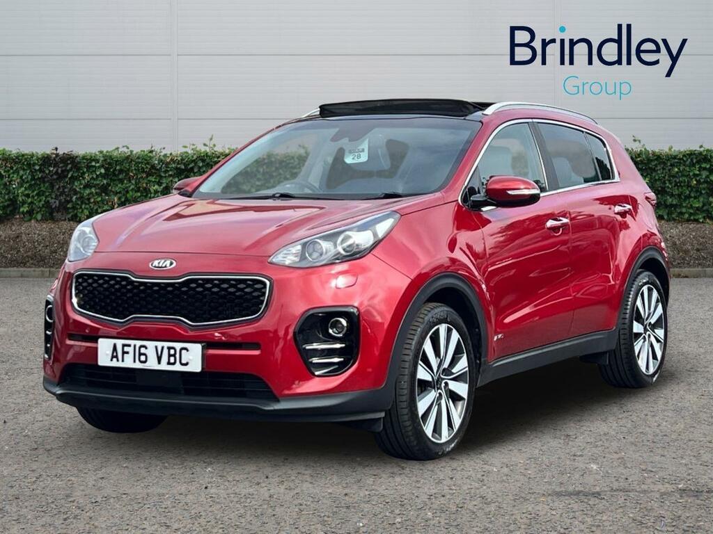 Kia Sportage 2.0 Crdi Kx-4 Suv Awd Euro 6 18 AF16VBC Red #2