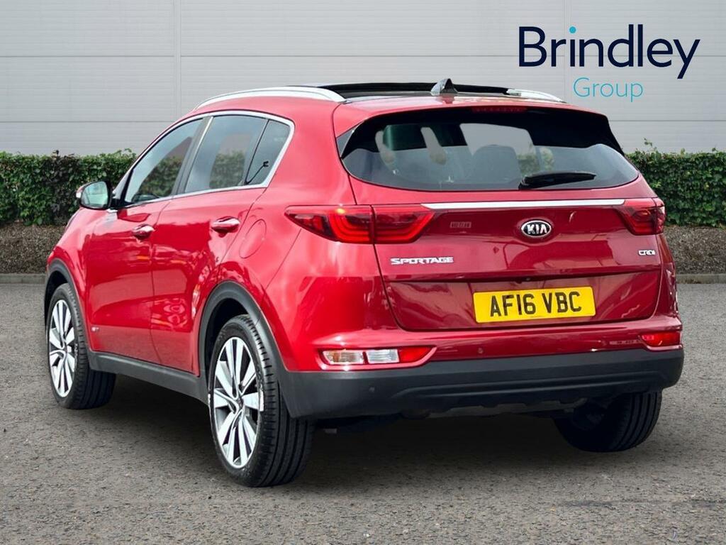 Kia Sportage 2.0 Crdi Kx-4 Suv Awd Euro 6 18 AF16VBC Red #3