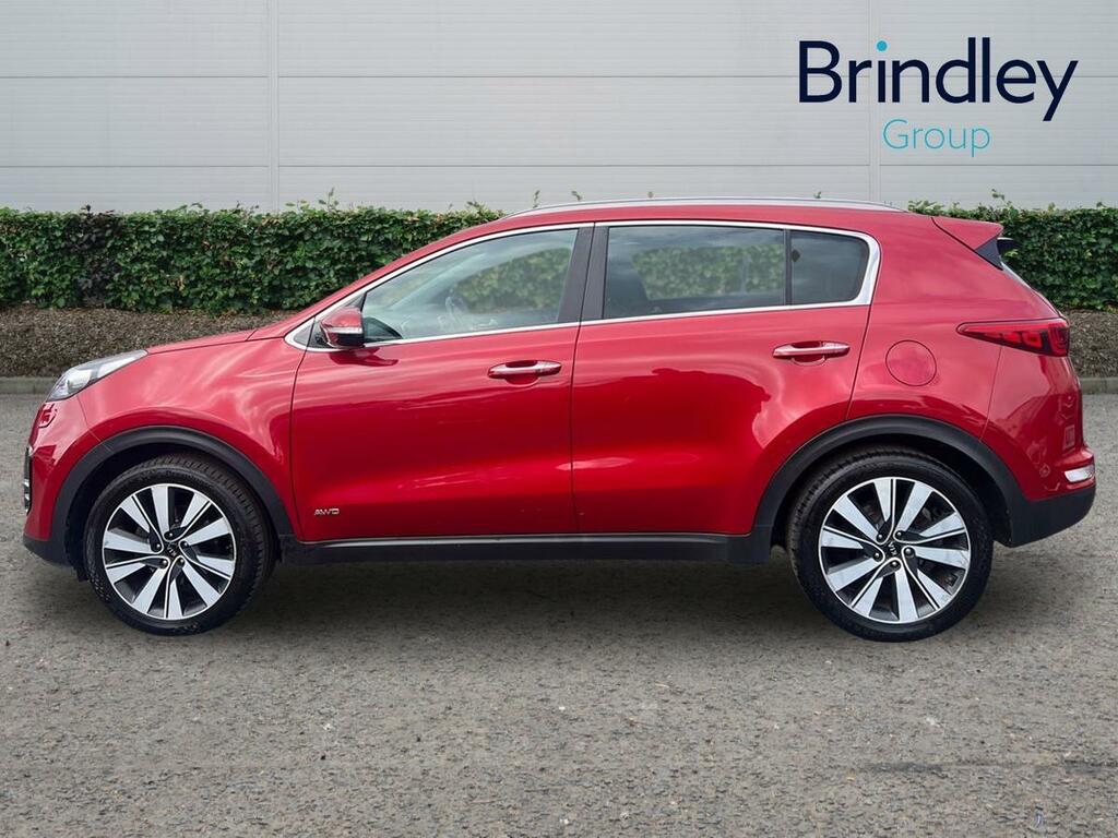 Kia Sportage 2.0 Crdi Kx-4 Suv Awd Euro 6 18 AF16VBC Red #5