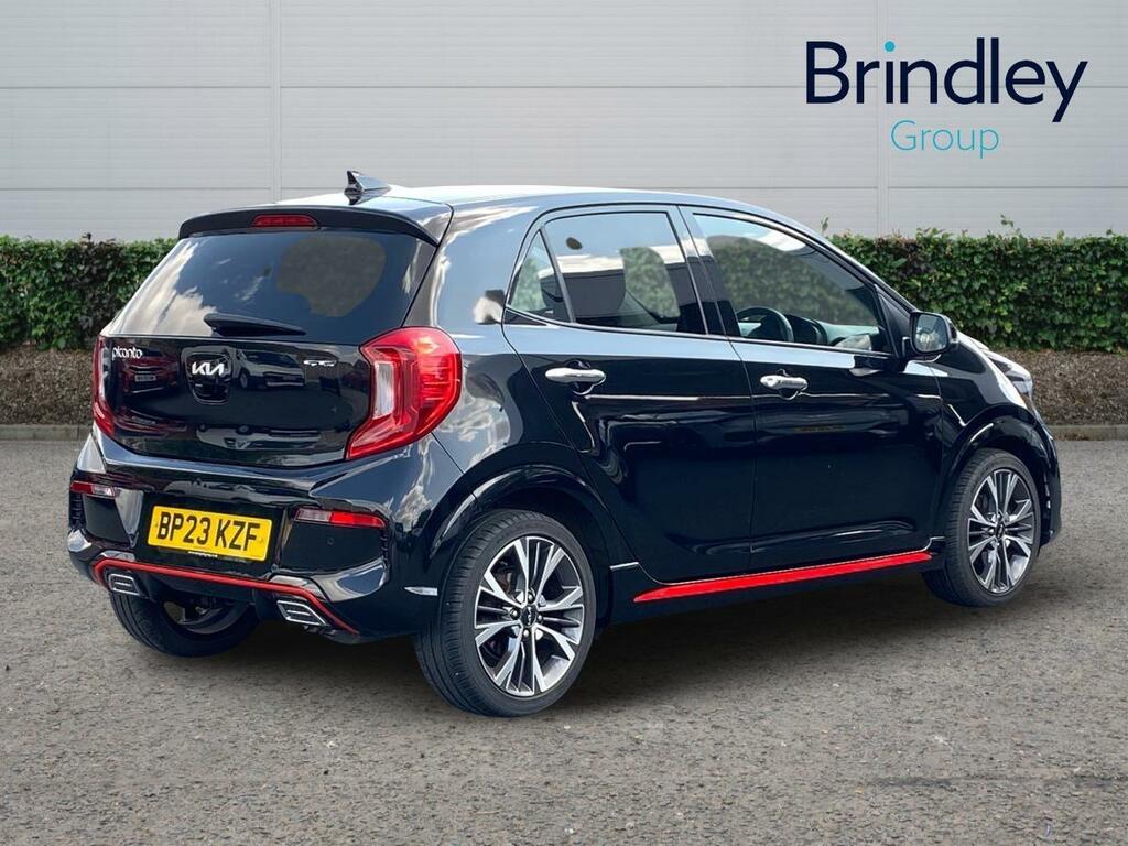 Kia Picanto Hat 1.0 67Bhp Gt-line S BP23KZF Black #4