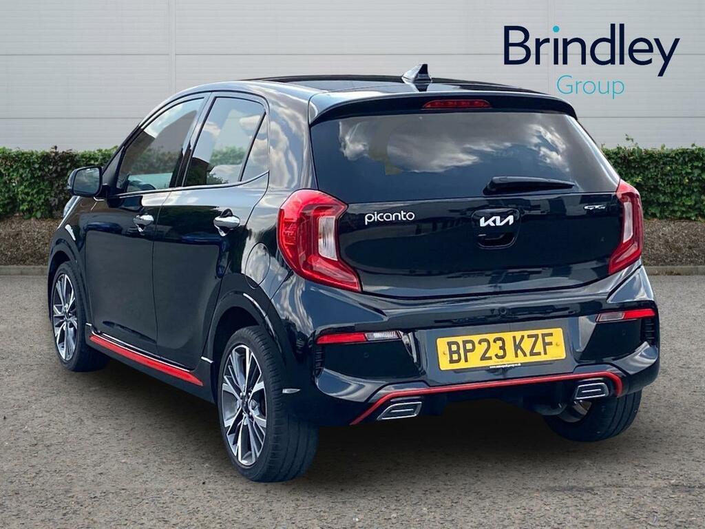 Kia Picanto Hat 1.0 67Bhp Gt-line S BP23KZF Black #3