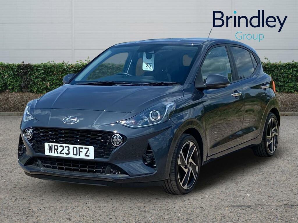 Hyundai I10 1.0 Premium Hatchback Euro 6 S Grey #2
