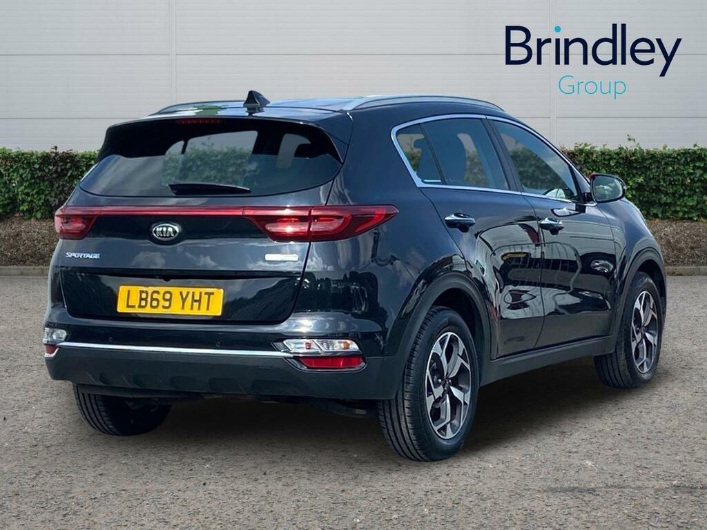 Kia Sportage 1.6 Crdi Ecodynamics 2 Suv Hybrid Manu LB69YHT Black #4