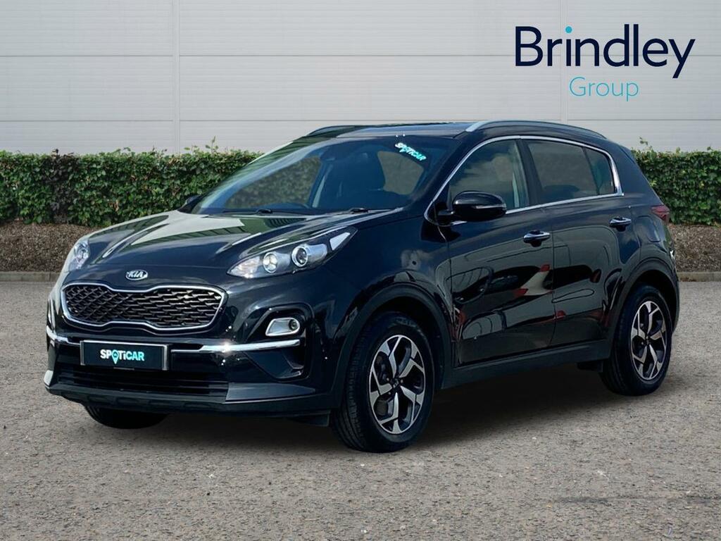 Kia Sportage 1.6 Crdi Ecodynamics 2 Suv Hybrid Manu LB69YHT Black #2