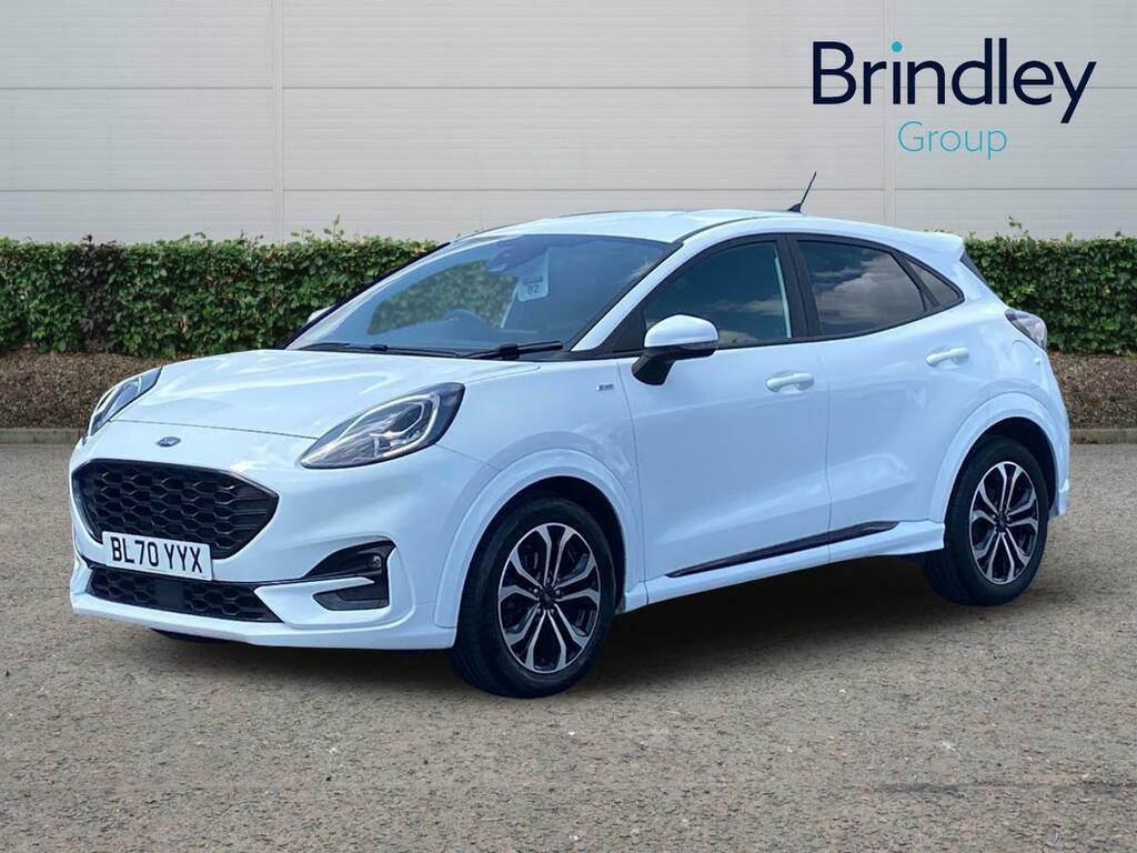 Ford Puma 1.0T Ecoboost Mhev St-line Suv E White #2