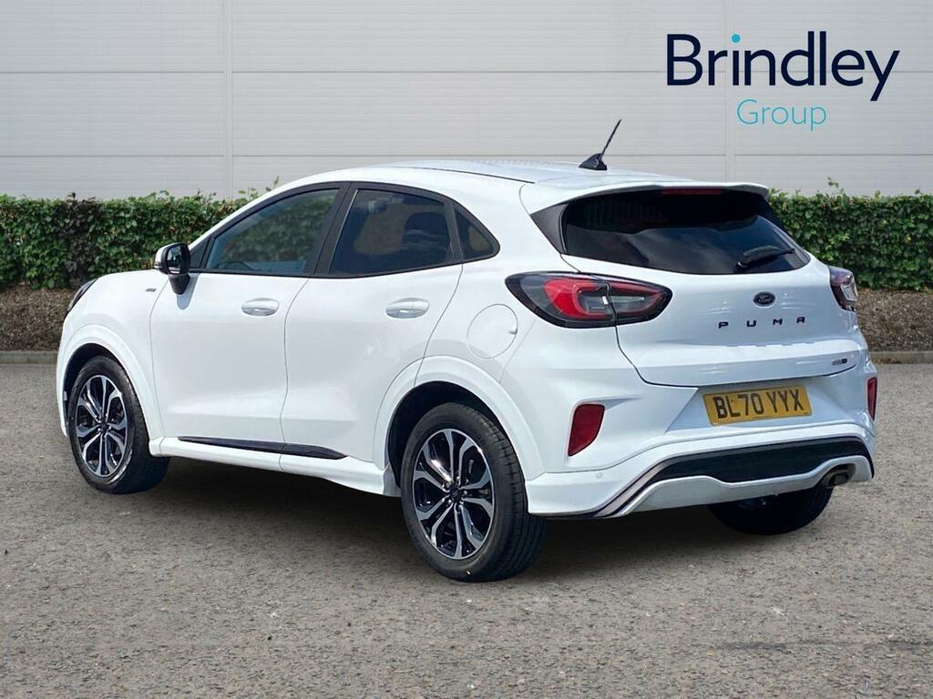 Ford Puma 1.0T Ecoboost Mhev St-line Suv E White #3