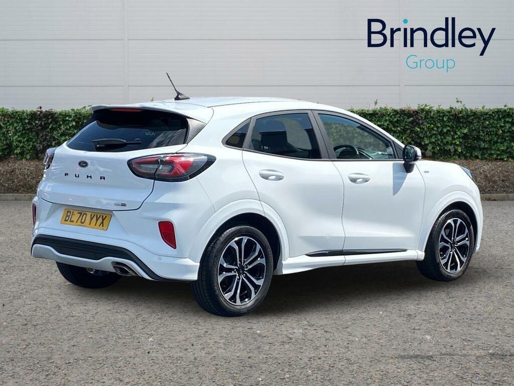 Ford Puma 1.0T Ecoboost Mhev St-line Suv E White #4