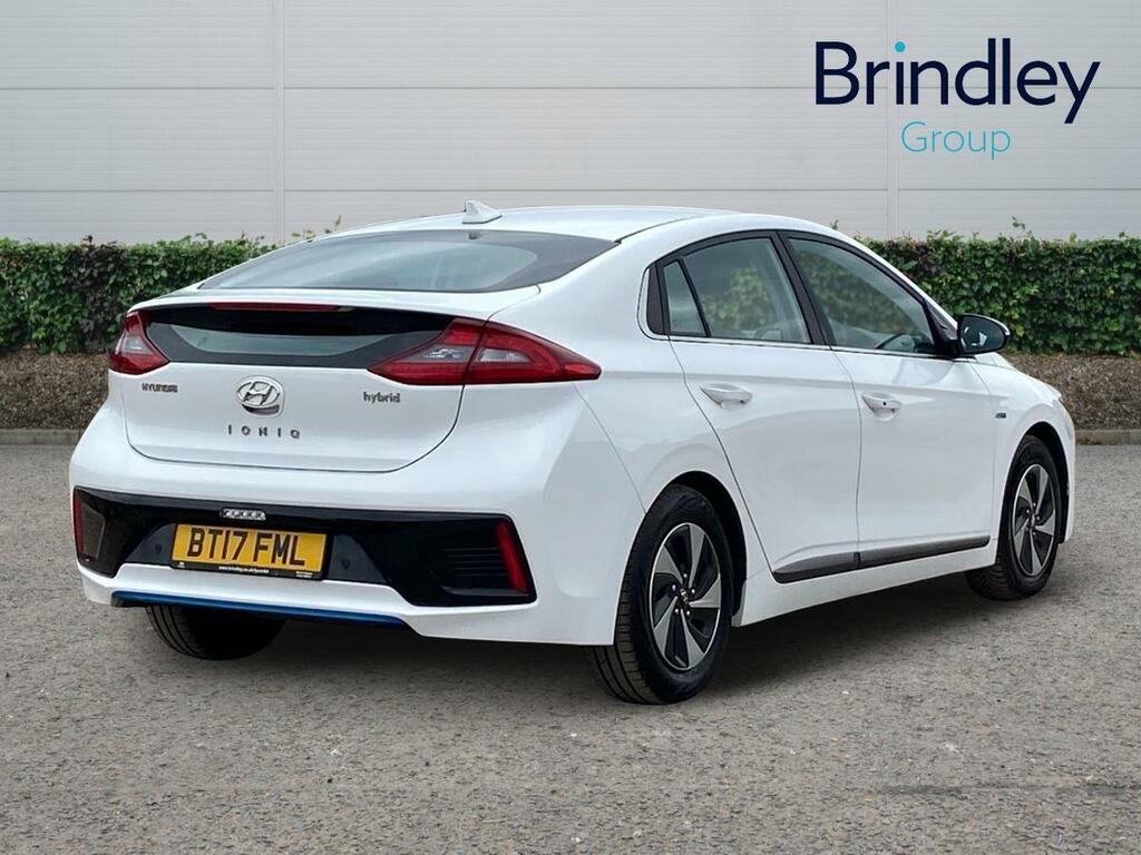 Hyundai Ioniq 1.6 H-gdi Premium Se Hatchback Hybrid D White #5